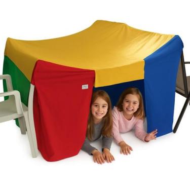 Imagem de Barraca De Brincar Infantil Portátil Para Cadeiras De Jantar Modelo Ca