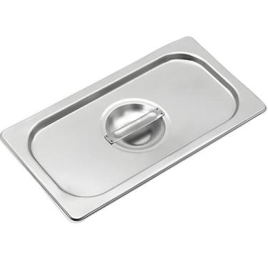 Imagem de Tampa em Aço Inox para Cuba Gastronômica P Resistência Profissional Bu