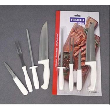 Imagem de KIT CHURRASCO 4PCS PROFISSIONAL