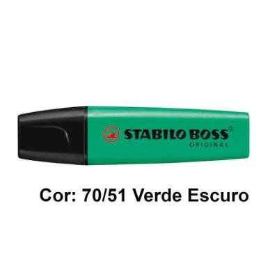 Imagem de Marca Texto Original Stabilo Boss Neon e Pastel Escolha Cor,  Verde Es