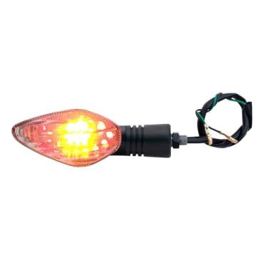 Imagem de Mini Pisca Moto Diant. D Tras. E Nova Bros14 L. Cristal Led