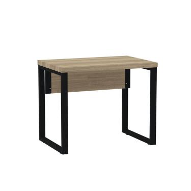 Imagem de Mesa Escritório 900x600x750mm M900pe40tub Noce Naturalle-preto