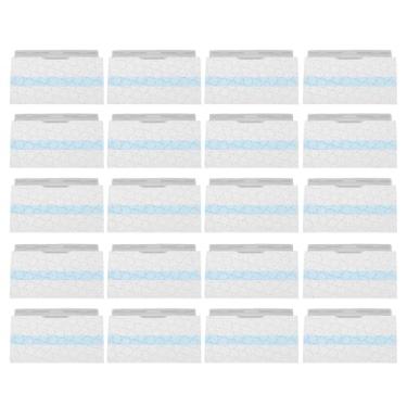 Imagem de Zopsc Recargas de Esfregão Descartáveis ​​de 20 Pacotes para Shark VM252/VC205, Almofadas Absorventes de Limpeza de Piso Multicamadas, Limpeza Profunda e Proteção, Ajuste Em Pisos