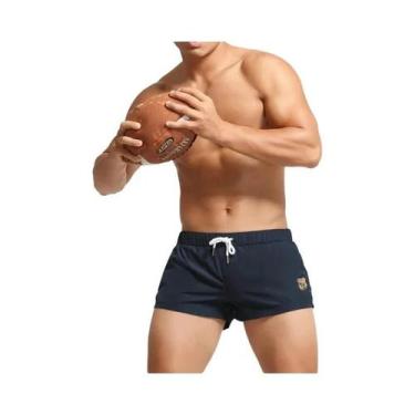 Imagem de Bermuda Masculina Esportiva De Verão Para Corrida, Secagem Rápida, Com