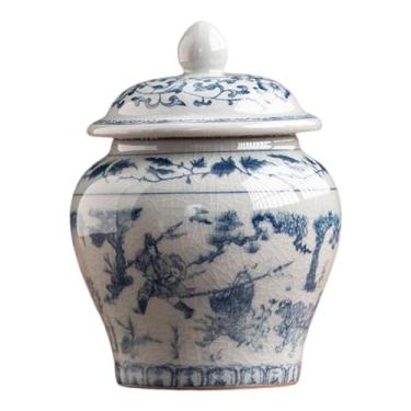 Imagem de Generic Pote de cerâmica para chá, porta-chá de cozinha, decorativo, multifuncional, prático e com vedação hermética, Style C