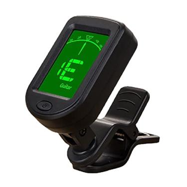 Imagem de RiToEasysports Afinador de Guitarra, Clipes No Afinador de Guitarra Digital Com Display de Luz de Fundo Clipes Rotativos para Baixo Elétrico Acústico Ukulele Violino