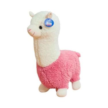 Imagem de Estátua De Alpaca De Pelúcia Unissex De 25cm, Boneco De Algodão Macio,