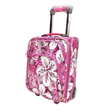 Imagem de Mala De Bordo Infantil Floral 10Kg Alta Resistência