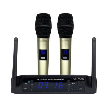 Imagem de Microfone De Mão Leson Ls916 Base Multicanais