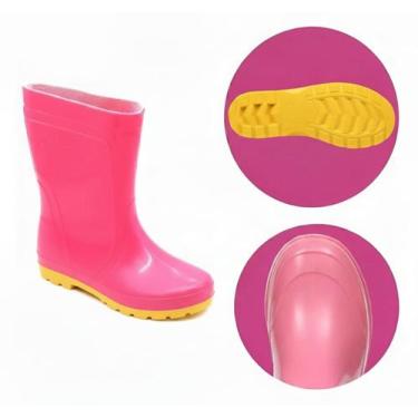 Imagem de Bota Galocha Borracha Infantil Chuva Grendene Kids Jetsky, 25/26