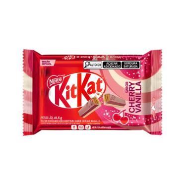 Imagem de Chocolate Kitkat Cereja Cherry Vanilla - Nestlé 6 Unidades 41,5g
