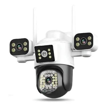 Imagem de Câmera De Segurança Sensor Inteligente 3 Lentes 3 Telas - it