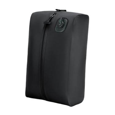 Imagem de Generic Saco de armazenamento a vácuo para viagem, saco com vedação a vácuo reutilizável e versátil, organizador de bagagem para férias, viagens ao ar livre, Preto