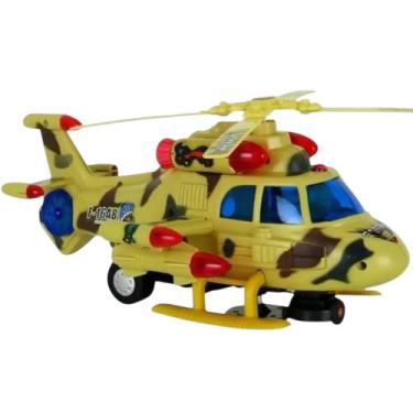 Imagem de Brinquedo Helicóptero Bate E Volta Com Som E Luzes - toys
