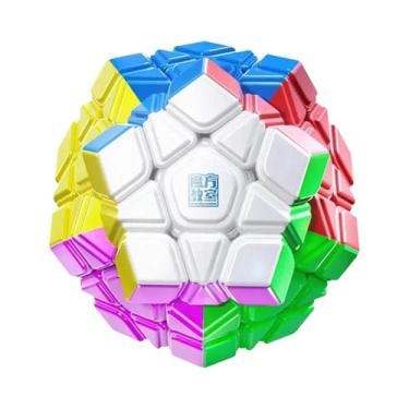 Imagem de Cubo Mágico Magnético MOYU Megaminx V2 12 Faces 3x3 Dodecaedro Brinque