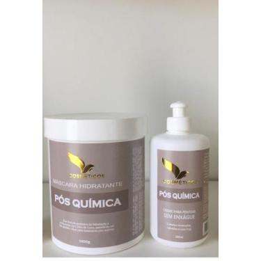 Imagem de Kit hidratação +creme pentear pós química - Kit pós química VF cosméti