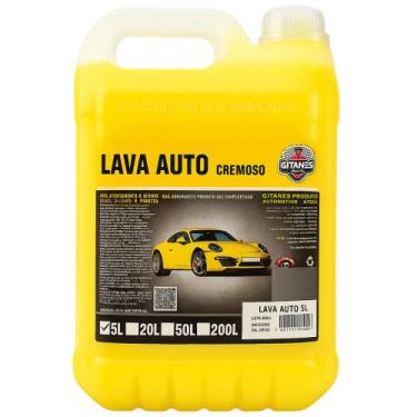 Imagem de Detergente Automotivo Concentrado 1/50 Cremoso - 5 Litros - Gitanes