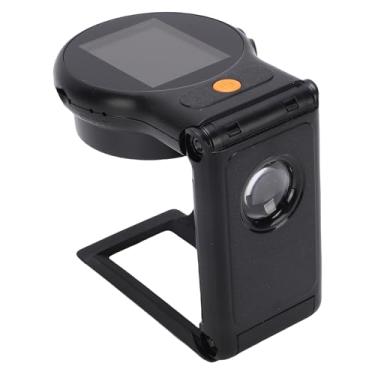 Imagem de Mingzhe Microscópio de Bolso 500X, Mini Microscópio Portátil Com Tela IPS de 2 Cabeças, 8 Luzes LED, Digital para Laboratório Ciências Estudantis