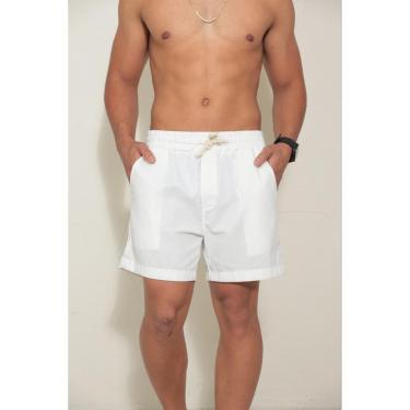 Imagem de Short linho mauricinho curto casual sarja Conexão-Masculino