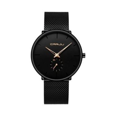 Imagem de Relógio Esportivo Masculino De Luxo Com Pulseira De Malha De Aço CRRJU