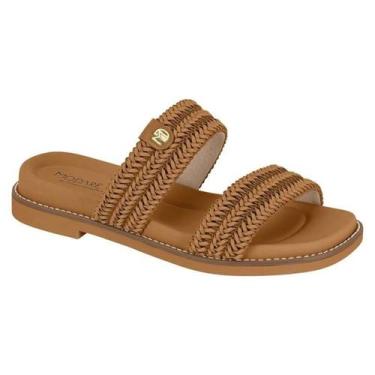 Imagem de Sandália Modare Tamanco - Feminina - Marrom - 37, Marrom, 37, Feminino