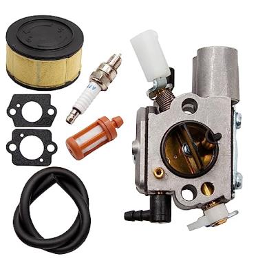 Imagem de SYOWADA Kit de reparo de carburador C1Q-S233 de substituição para STIHL MS251 MS231C MS251C MS241 MS231 MS241C com linha de filtro de combustível de ar vela de ignição