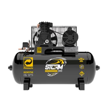 Imagem de Compressor Pressure Storm 300 100 Litros 140 Libras 2 cv Monofásico