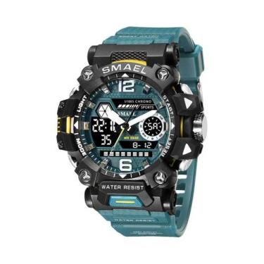 Imagem de Relógio Masculino À Prova D'Água SMAEL 8072 Quartz Cronógrafo Resisten