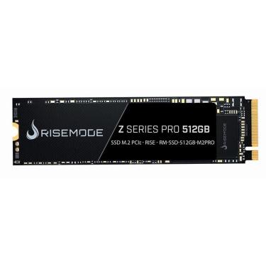 Imagem de SSD Rise Mode Gamer M.2 Z Series Pro 512GB M.2, NVMe, Gen3, Leitura 3400MB/s e Gravação 2600MB/s-Unissex