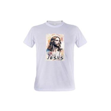 Imagem de 1 Camiseta Jesus Cristo Deus Santo Páscoa Igreja Católica Personalizad