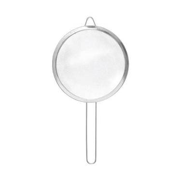 Imagem de Peneira Multiuso Em Aço Inox 10Cm Malha Fina Cozinha - Oivida
