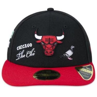 Imagem de BONÉ NEW ERA 5950 CHICAGO BULLS X STAPLE NBP22BON185 PRETO VERMELHO-Masculino