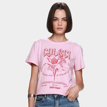 Imagem de Camiseta Colcci Floral Feminina-Feminino