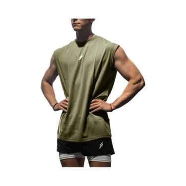 Imagem de Camiseta Sem Mangas Para Fitness Masculina, Rápido Secagem E Respiráve