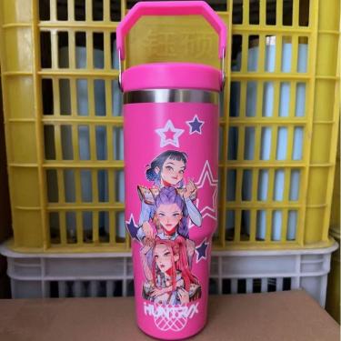 Imagem de Copo KPop Demon Hunters Isolado em Aço Inoxidável 900 mL