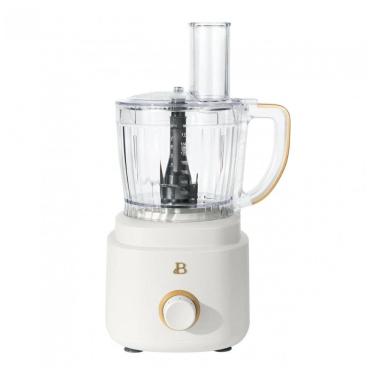 Imagem de Processador de alimentos 10 xícaras branco 500W com controle de velocidade e sistema de travamento twist-lock, 110V