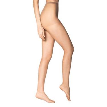 Imagem de Meia Calça Fio 6 Invisível Loba 5870-002, Amarelo, M