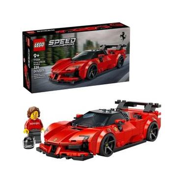 Imagem de CARRO ESPORTIVO LEGO SPEED CHAMPIONS FERRARI SF90 XX STRADALE 339 PEÇAS 77254