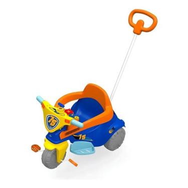 Imagem de Triciclo Blue Race Xalingo 3em1 c/ Empurrador - suporta até 30kg