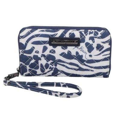 Imagem de Carteira Ziper Grande Fellipe Krein Ss23 Fk654 - Azul, Azul