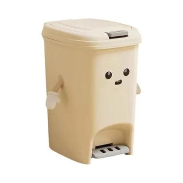 Imagem de Lixeira Grande Com Pedal 10L 20L Uforu Para Volta Às Aulas, Cozinha, Q