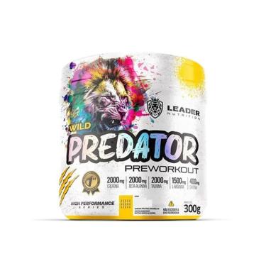 Imagem de Pré-Treino Wild Preator - 300g Fruit Punch - Leader Nutrition-Unissex