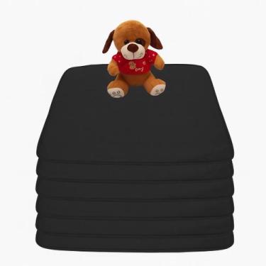 Imagem de Kit 6 Tapetes Higiênicos Laváveis 70x50cm Super Absorventes até 200 La
