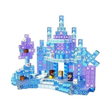 Imagem de Conjunto De Blocos Magnéticos 25-160 Peças Brinquedos STEM Para Crianç