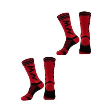 Imagem de Meias Para Treinamento Ao Ar Livre, Corrida, Ciclismo, 2 Pares, Meias 