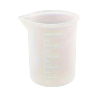 Imagem de Conjunto De 5 Copos Medidores De Silicone Para Cozinha Multifuncional 