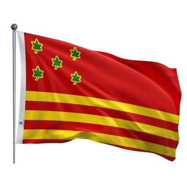 Imagem de Bandeira do Município de Ilhéus Dupla Face Estampada Tamanho 70x100cm 