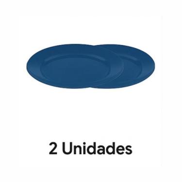 Imagem de Prato Plástico Candy 26cm Para Refeição Completa Candy Color - Decozee