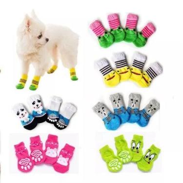 Imagem de Meia para Cães - Cores Sortidas tamanho P - MEU PET
