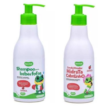 Imagem de Kit Shampoo E Condicionador Vegano Infantil Bioclub 300ml